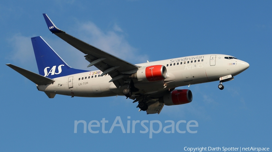 SAS - Scandinavian Airlines Boeing 737-705 (LN-TUM) | Photo 212117