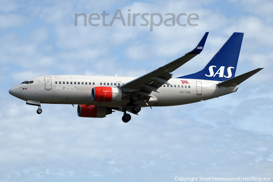 SAS - Scandinavian Airlines Boeing 737-705 (LN-TUM) | Photo 669561