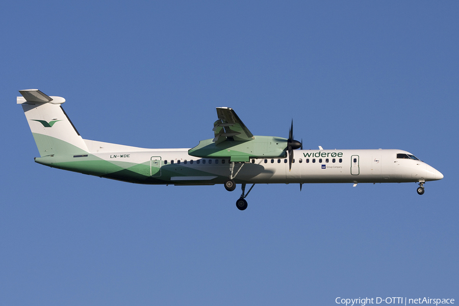 Widerøe Bombardier DHC-8-402Q (LN-WDE) | Photo 274551