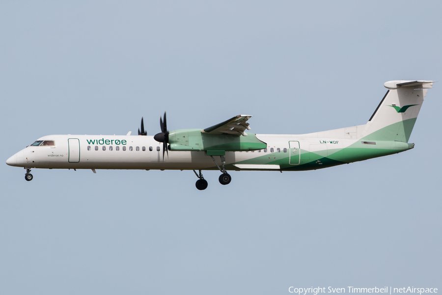 Widerøe Bombardier DHC-8-402Q (LN-WDF) | Photo 245774
