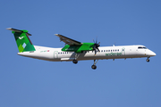 Widerøe Bombardier DHC-8-402Q (LN-WDF) at  Hamburg - Fuhlsbuettel (Helmut Schmidt), Germany