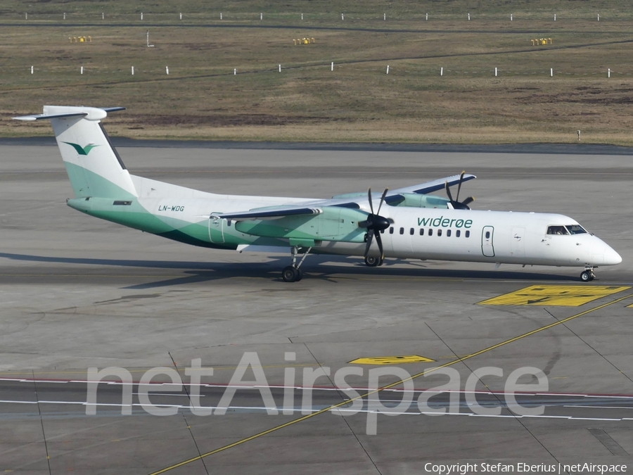 Widerøe Bombardier DHC-8-402Q (LN-WDG) | Photo 222114