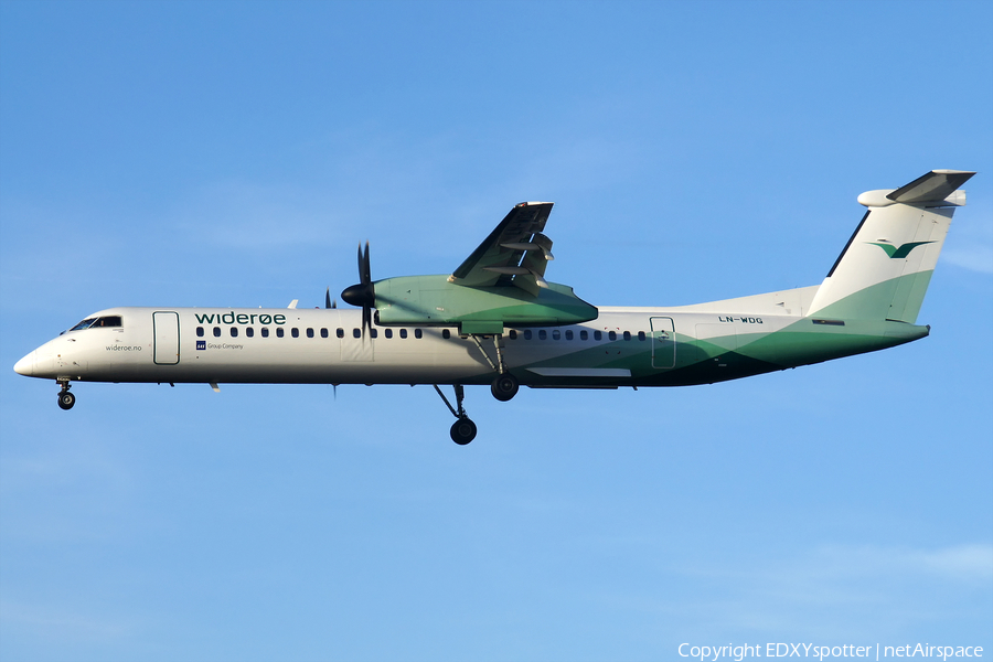 Widerøe Bombardier DHC-8-402Q (LN-WDG) | Photo 280228