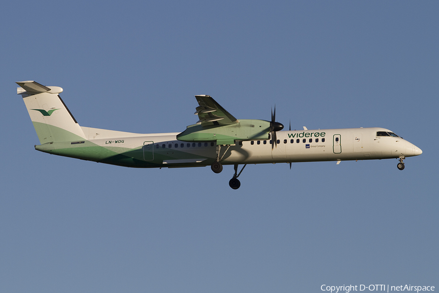 Widerøe Bombardier DHC-8-402Q (LN-WDG) | Photo 388941