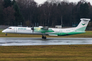 Widerøe Bombardier DHC-8-402Q (LN-WDG) at  Hamburg - Fuhlsbuettel (Helmut Schmidt), Germany