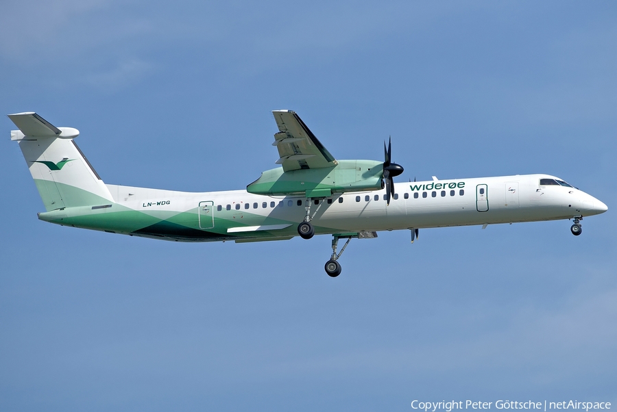 Widerøe Bombardier DHC-8-402Q (LN-WDG) | Photo 309090