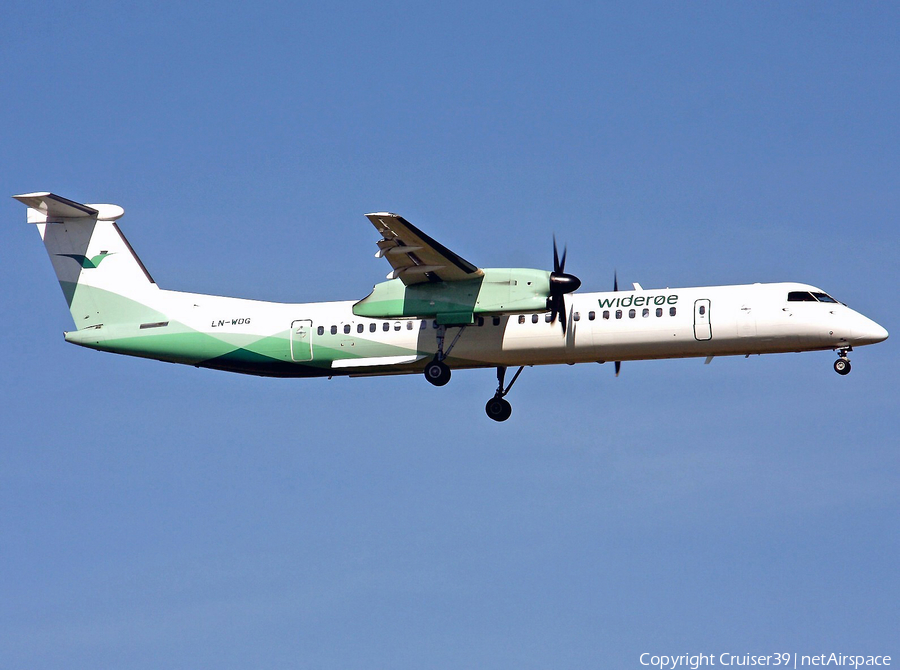 Widerøe Bombardier DHC-8-402Q (LN-WDG) | Photo 129587