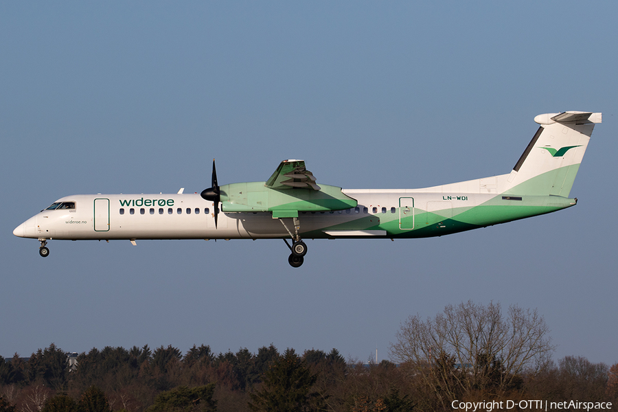 Widerøe Bombardier DHC-8-402Q (LN-WDI) | Photo 368380