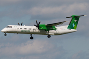 Widerøe Bombardier DHC-8-402Q (LN-WDJ) at  Hamburg - Fuhlsbuettel (Helmut Schmidt), Germany