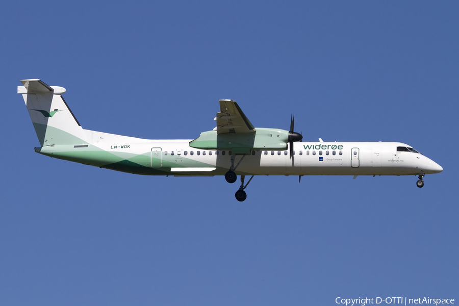 Widerøe Bombardier DHC-8-402Q (LN-WDK) | Photo 412773