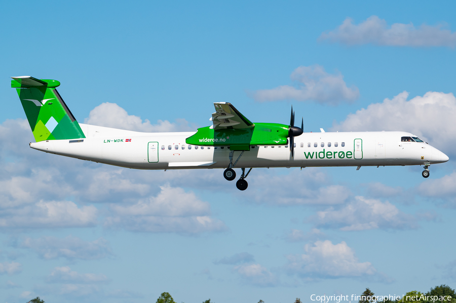 Widerøe Bombardier DHC-8-402Q (LN-WDK) | Photo 635245