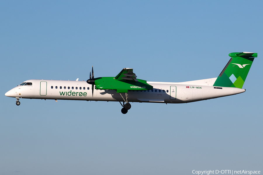 Widerøe Bombardier DHC-8-402Q (LN-WDK) | Photo 660139