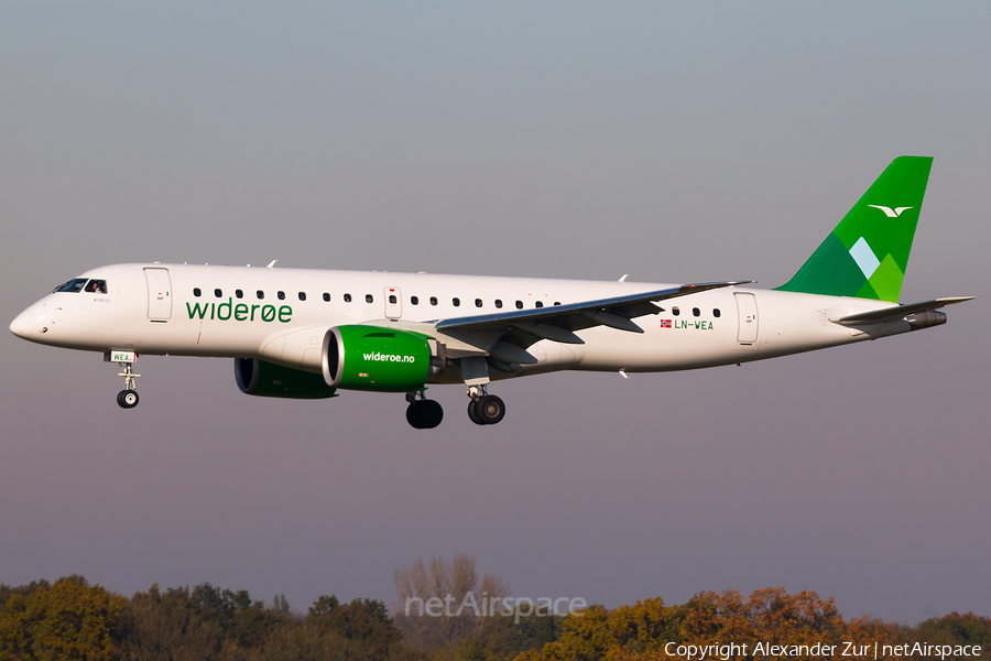 Widerøe Embraer ERJ-190E2 (ERJ-190-300STD) (LN-WEA) | Photo 356033