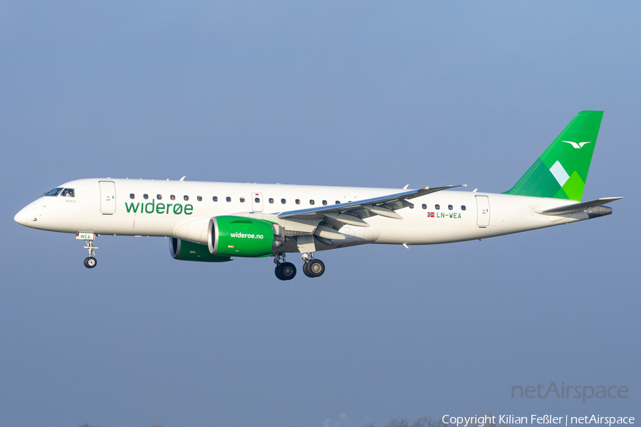 Widerøe Embraer ERJ-190E2 (ERJ-190-300STD) (LN-WEA) | Photo 412029