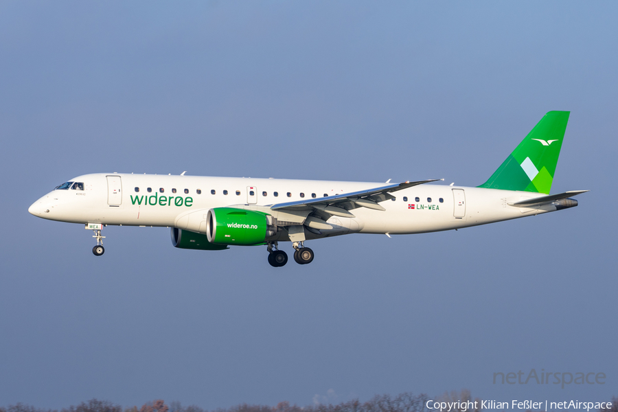 Widerøe Embraer ERJ-190 E2 (ERJ-190-300STD) (LN-WEA) | Photo 412029