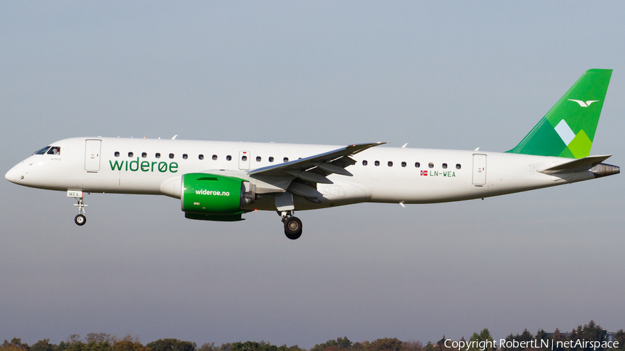 Widerøe Embraer ERJ-190E2 (ERJ-190-300STD) (LN-WEA) | Photo 590420