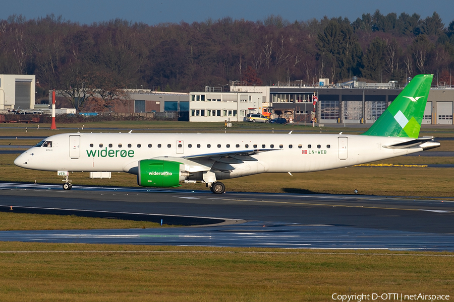 Widerøe Embraer ERJ-190E2 (ERJ-190-300STD) (LN-WEB) | Photo 285803