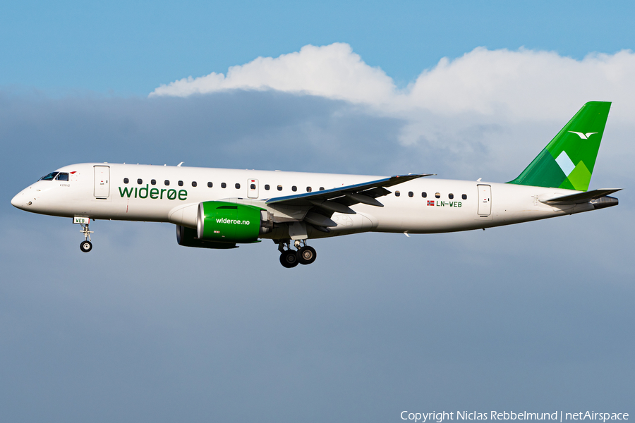 Widerøe Embraer ERJ-190 E2 (ERJ-190-300STD) (LN-WEB) | Photo 355090