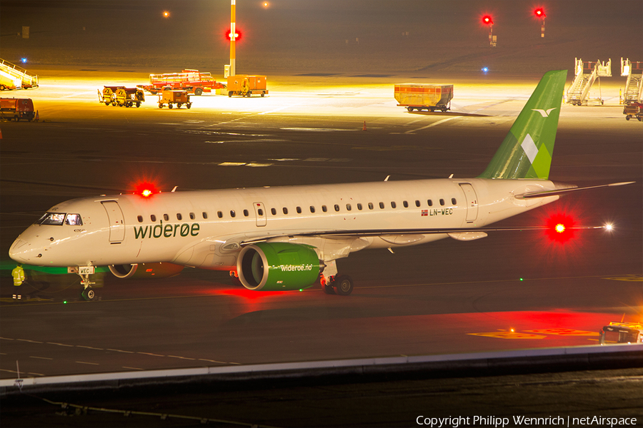 Widerøe Embraer ERJ-190E2 (ERJ-190-300STD) (LN-WEC) | Photo 289333