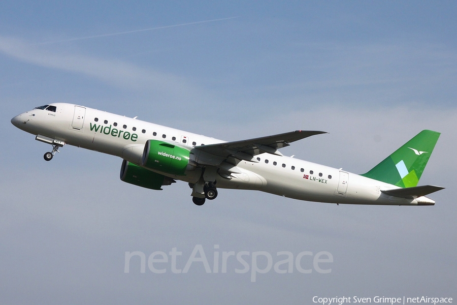 Widerøe Embraer ERJ-190E2 (ERJ-190-300STD) (LN-WEX) | Photo 353222