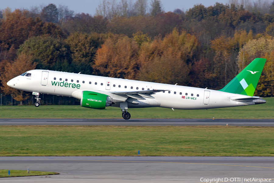 Widerøe Embraer ERJ-190 E2 (ERJ-190-300STD) (LN-WEX) | Photo 358858