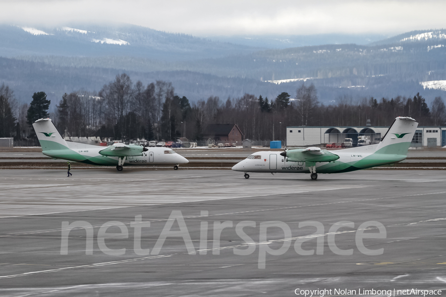 Widerøe de Havilland Canada DHC-8-103B (LN-WIB) | Photo 384343