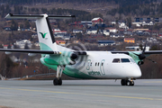 Widerøe de Havilland Canada DHC-8-103B (LN-WIE) at  Trondheim - Værnes, Norway