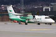 Widerøe de Havilland Canada DHC-8-103 (LN-WIR) at  Trondheim - Værnes, Norway