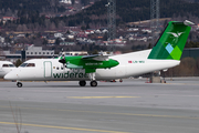 Widerøe de Havilland Canada DHC-8-103 (LN-WIU) at  Trondheim - Værnes, Norway