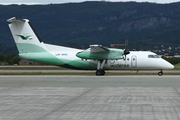 Widerøe de Havilland Canada DHC-8-103 (LN-WIU) at  Trondheim - Værnes, Norway