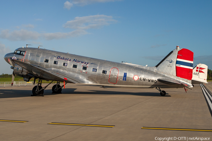 Dakota Norway Douglas DC-3A (LN-WND) | Photo 206012