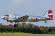 Dakota Norway Douglas DC-3A (LN-WND) at  Hamburg - Fuhlsbuettel (Helmut Schmidt), Germany