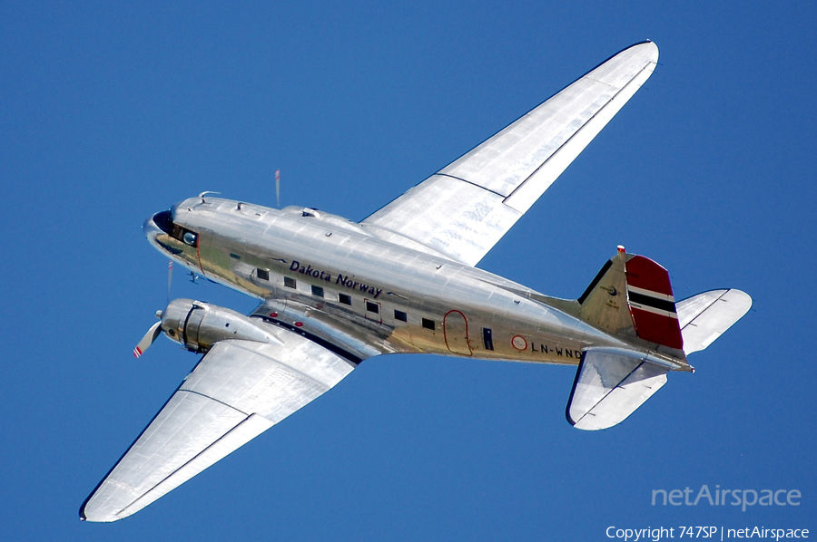 Dakota Norway Douglas DC-3A (LN-WND) | Photo 38357