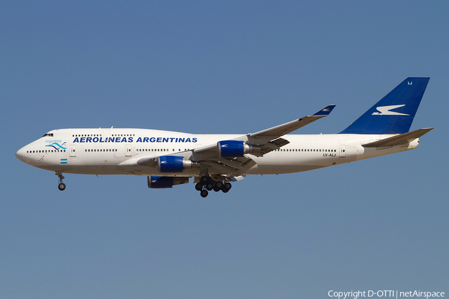 Aerolineas Argentinas Boeing 747-475 (LV-ALJ) | Photo 370826