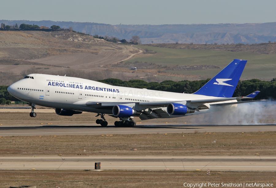 Aerolineas Argentinas Boeing 747-475 (LV-AXF) | Photo 404422