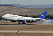 Aerolineas Argentinas Boeing 747-475 (LV-AXF) at  Madrid - Barajas, Spain