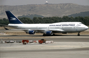 Aerolineas Argentinas Boeing 747-475 (LV-AXF) at  Madrid - Barajas, Spain
