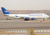 Aerolineas Argentinas Boeing 747-475 (LV-AXF) at  Madrid - Barajas, Spain