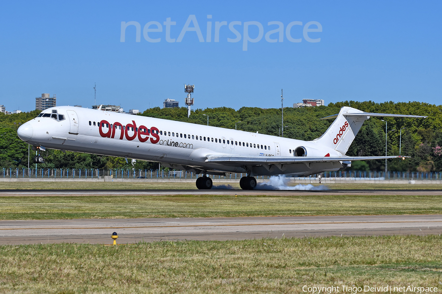 Andes Líneas Aéreas McDonnell Douglas MD-83 (LV-BEG) | Photo 329511