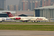 Andes Líneas Aéreas McDonnell Douglas MD-82 (LV-BEP) at  Buenos Aires - Jorge Newbery Airpark, Argentina