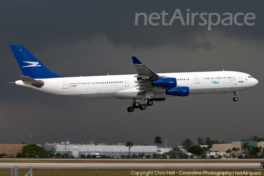 Aerolineas Argentinas Airbus A340-313 (LV-BIT) | Photo 102043