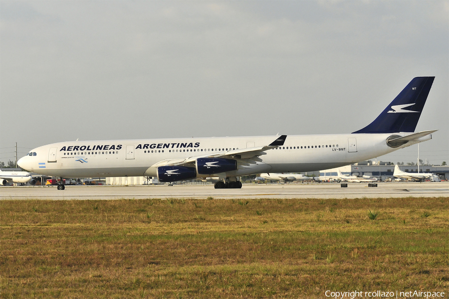 Aerolineas Argentinas Airbus A340-312 (LV-BMT) | Photo 10298