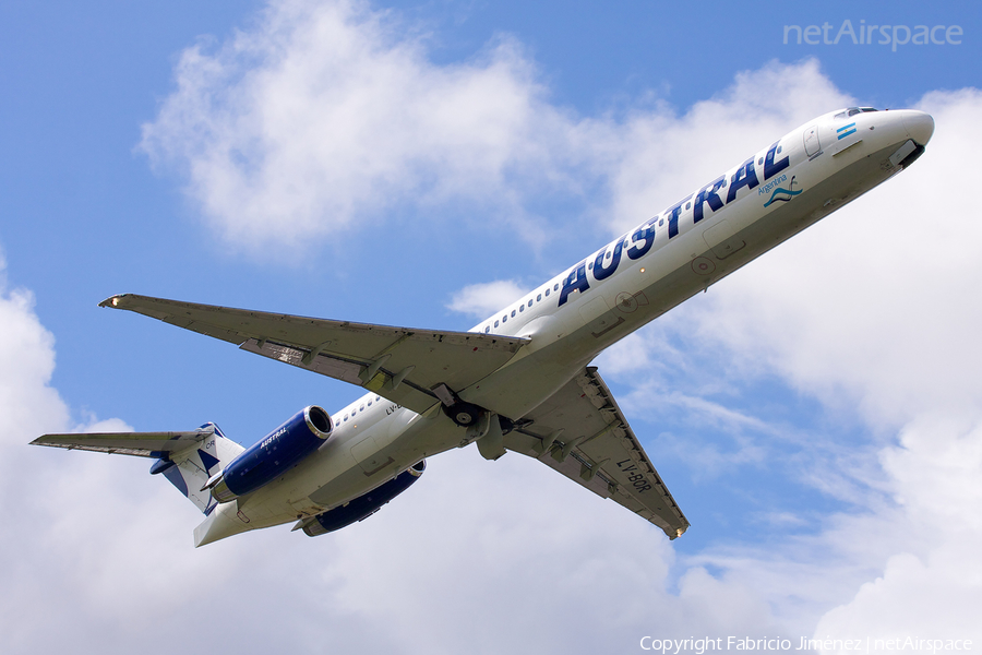 Austral Lineas Aereas McDonnell Douglas MD-88 (LV-BOR) | Photo 10127