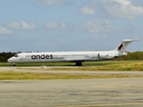 Andes Líneas Aéreas McDonnell Douglas MD-83 (LV-BTH) at  Punta Cana - International, Dominican Republic