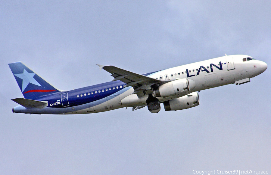 LAN Argentina Airbus A320-233 (LV-BTM) | Photo 143884