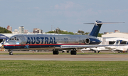 Austral Lineas Aereas McDonnell Douglas MD-88 (LV-BXA) at  Buenos Aires - Jorge Newbery Airpark, Argentina