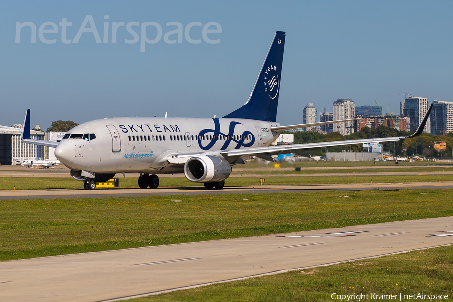 Aerolineas Argentinas Boeing 737-76N (LV-BZA) | Photo 677298