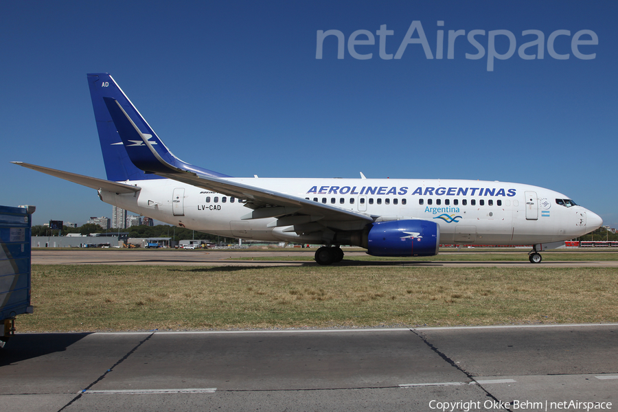 Aerolineas Argentinas Boeing 737-76N (LV-CAD) | Photo 229834