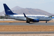 Aerolineas Argentinas Boeing 737-76N (LV-CAP) at  Santiago - Comodoro Arturo Merino Benitez International, Chile