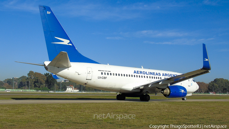 Aerolineas Argentinas Boeing 737-76N (LV-CBF) | Photo 335988